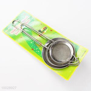 10cm/12cm/14cm Broadside Stainless Steel Mesh Strainers