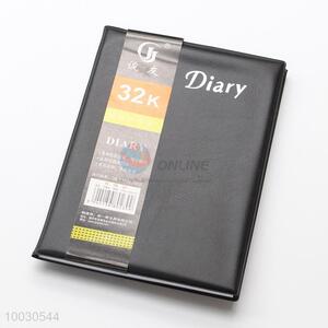 Cheap 32k black PU notebook