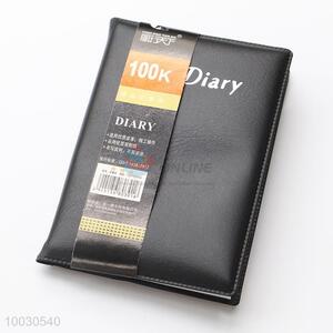 Hot sale black PU notebook