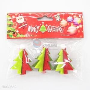 Christmas tree decorative desk memo wooden clip