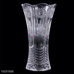 Hot Sale Sun Flowers Style Glass Bottle Crystal Vase