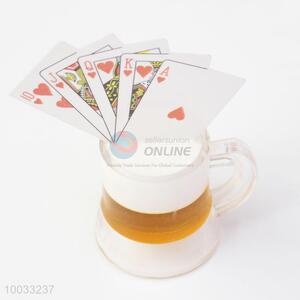 Home decoration beer cup with poker fridge magnet
