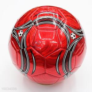 Red Size 5 Laminated Soccer Ball/Football