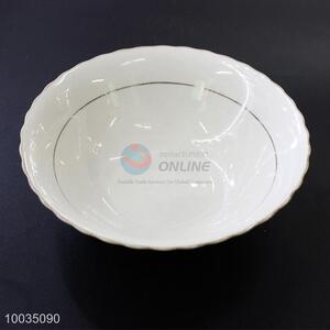 Pure White 6 Inch Ceramic Bowl/Dinner Bowl