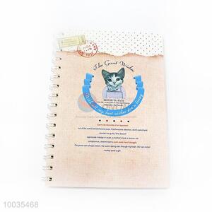 Lovely Cats Cover Spiral Binding Paper Notebook