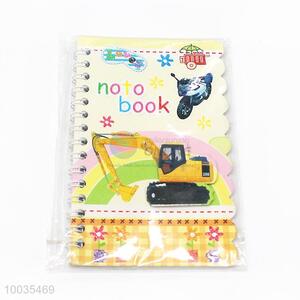 Cartoon Cover Spiral Binding Paper Notebook