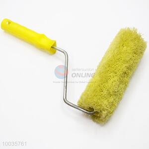 Wholesale 8 Inch Plastic Yellow Handle Paint Brush/Roller Brush/Wall Paint Brush