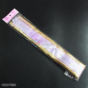 50MM Glamourous Light Purple Gift Ribbon, Pull Bow with Bark Grain