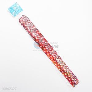 1.2MM*23MM Pretty Red Gift Ribbon, Pull Bow with White Dots