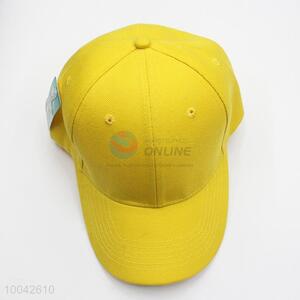 Promotional yellow hip hop cap/peak cap