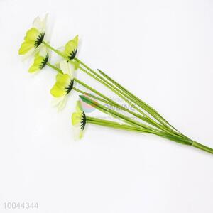 2016 Cheap sale five-heads sakura artificial flower for decolation