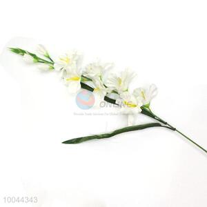 Long stem silk fabric gladiolus artificial flower