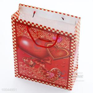 Heart Valentine's Day Style 32*44*11cm 128 Steel Plate Gift Bag