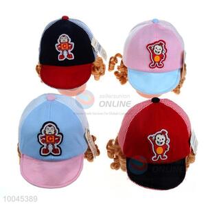 4colors korean style cotton boys baseball caps