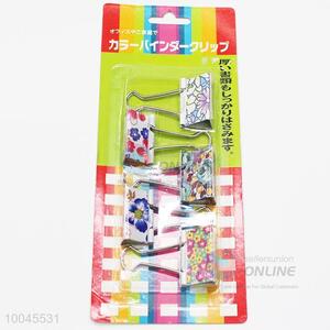 5pcs Nice Printing Ticket/Metal Clips Set