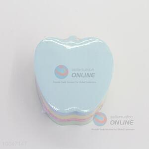 Multiple Quantity Apple Shape Sticky Note Pad With Colorful Pages/Sticky Notes