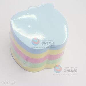 Multiple Quantity Apple Shape Sticky Note Pad With Colorful Pages/Sticky Notes