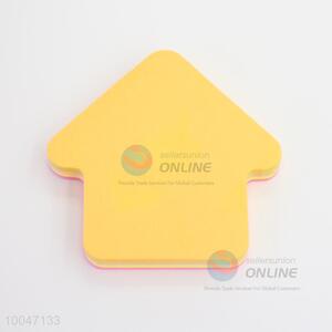 House Shape Sticky Note Pad With Colorful Pages/Sticky Notes