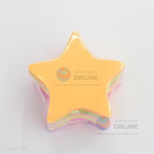 Fluorescent Paper Star Shape Sticky Note Pad With Colorful Pages/Sticky Notes