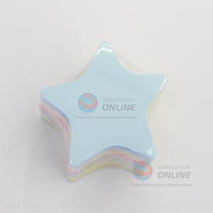 Multiple Quantity Star Shape Sticky Note Pad With Colorful Pages/Sticky Notes