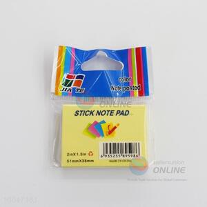5.1*3.8CM Sticky Note Pad With Colorful Pages/Sticky Notes