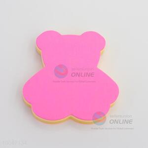 Bear Shape Sticky Note Pad With Colorful Pages/Sticky Notes