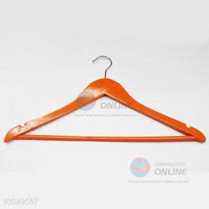 High Quality Orange Wooden Hanger/Clothes Rack