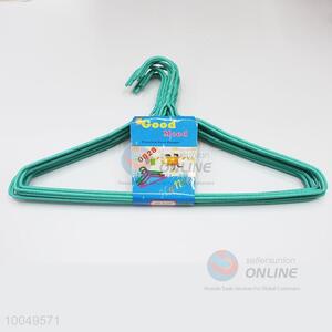 Green Plastic Coating Hanger/Clothes Rack