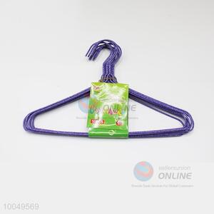 Purple Plastic Coating Hanger/Clothes Rack