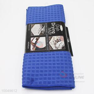 Top Quality Homeware, 35*50CM Blue Dish Drying Mat, Microfiber <em>Cleaning</em> <em>Towel</em>