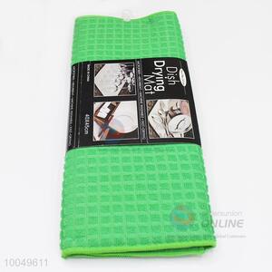 Top Quality Homeware, 35*50CM Green Dish Drying Mat, Microfiber <em>Cleaning</em> <em>Towel</em>