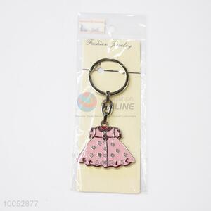 Pink Dress Aluminium Alloy Key Chain/Key Ring