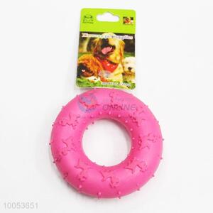 Cheap Pet Dog Toys 7cm Donut Shape TPR Dog Dental Toy