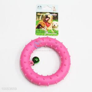 Cheap Pet Dog Toys 7cm Pink Roundness TPR Dog Dental Toy