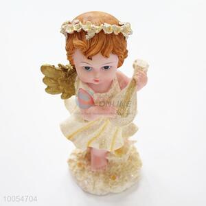 Cute angle resin figurine art crafts for home decoration