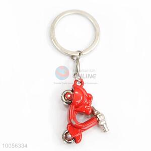 High Quality Red Motorcycle Shape Zinc Alloy Key Chain