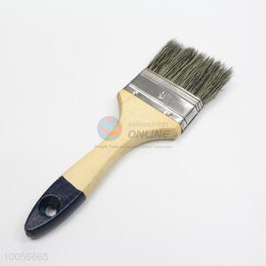 3 inch wall decorative paint brush/bristle brush with wooden handle