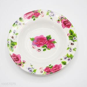 New promotions 15cm melamine floral plate