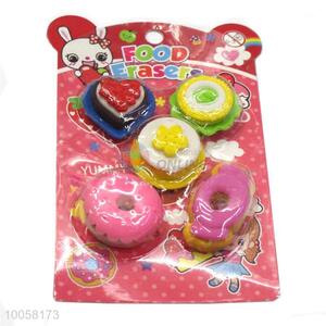 Funny Cake Shape Eraser For Sale