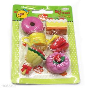 Factory Cake Flower Shape Cute Erasers