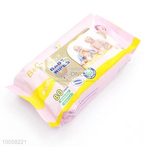 80 wipes alcohol-free soft&thick baby wipes with fresh scented