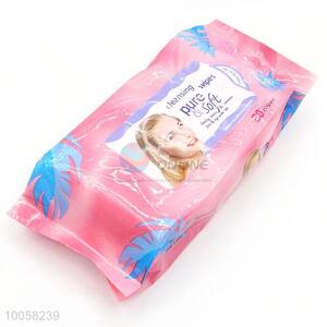 80 cleansing pure&soft face&eye make up gently cleans wipes