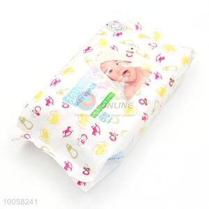 60 sheets soft baby wipes with aloe vera