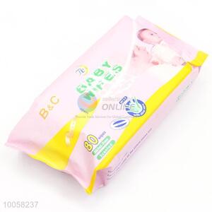 80 sheets scented & alcohol-free baby wipes with aloe vera