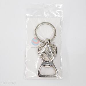 Heart Zinc Alloy Opener Key Ring/Key Chain
