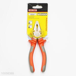 8inch high quality carbon steel flat-nose pliers