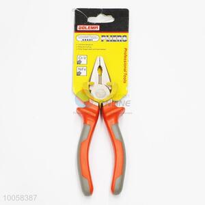 6inch high quality carbon steel flat-nose pliers