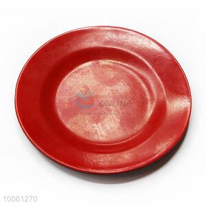 Double-colour Round Melamine Plate