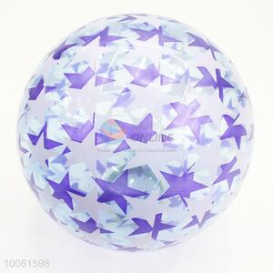 Flower printed pvc inflatable 23cm beach toys ball