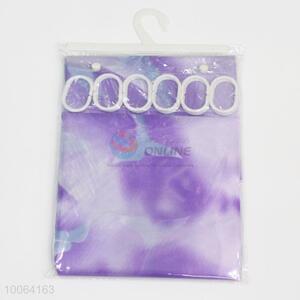 Hot Sale Purple Dacron Shower <em>Curtain</em>